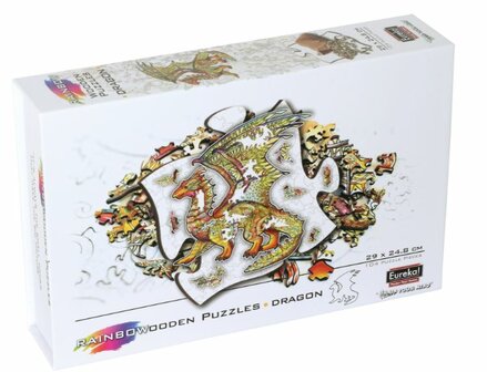 Dragon :: Rainbow Wooden Puzzle