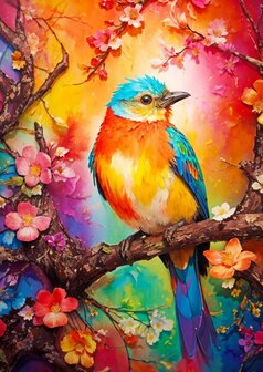 Colorful Birdie :: Enjoy