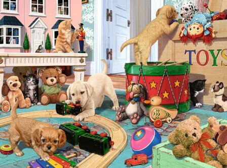 Spelende Puppy&#039;s :: Ravensburger