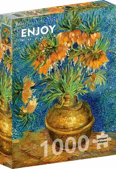 Fritillaries in a Copper Vase :: Vincent van Gogh