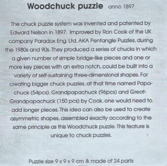 VIP - Woodchuck Puzzle