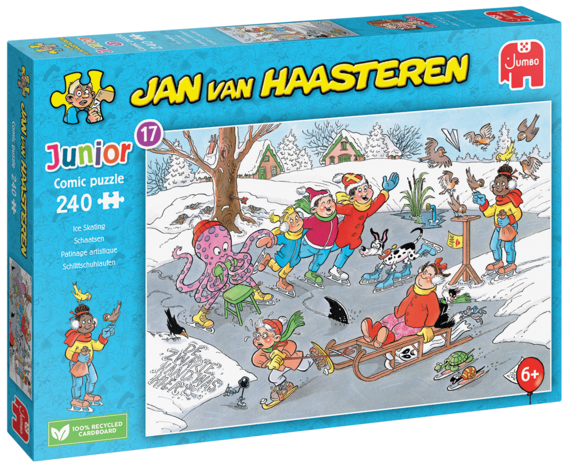 Schaatsen :: Jan van Haasteren