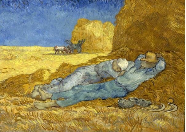 De Siesta :: Vincent van Gogh