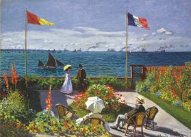 Eurographics 1000 - Claude Monet Garden at Sainte-Adresse