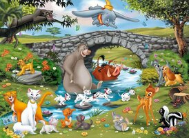 Ravensburger 100 (XXL) - Familie van de Animal Friends