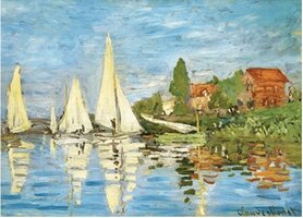 Eurographics 1000 - Claude Monet Regatta at Argenteuil